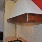 Cucina country in rovere laccato