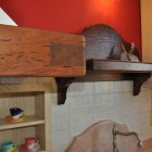 Cucina country in rovere laccato