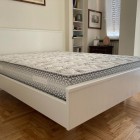 Letto in rovere laccato