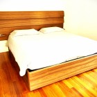 Letto a cassone in legno