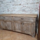 Credenza in legno di abete anticato