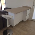 Cucina moderna con anta in laminato