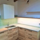 Cucina moderna in rovere rustico