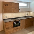 Cucina moderna in rovere naturale