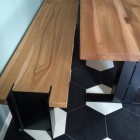 Tavolo in legno di olmo