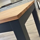 Tavolo allungabile in legno di rovere