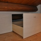 Mobili per sottotetto in legno