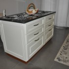 Cucine moderna in legno su misura.