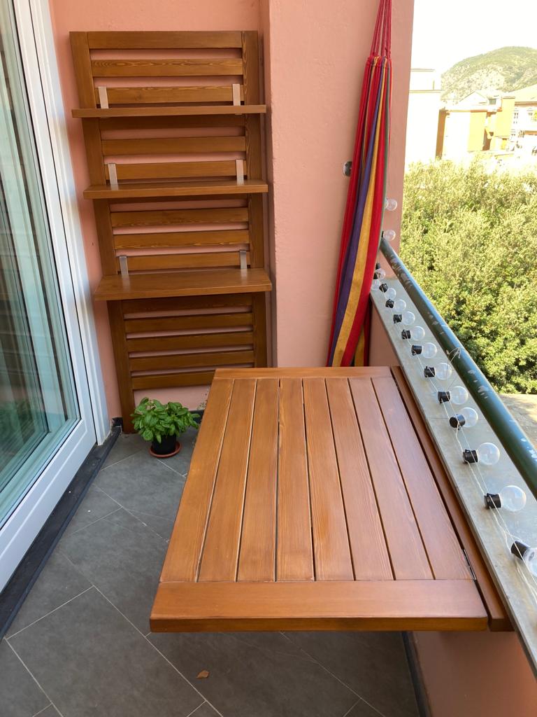 Mobili  in legno per balconi