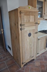 cucina rustica in castagno savona legno naturale design